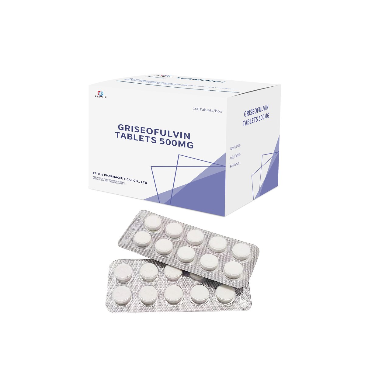 Griseofulvin Tablets 500mg - view 5