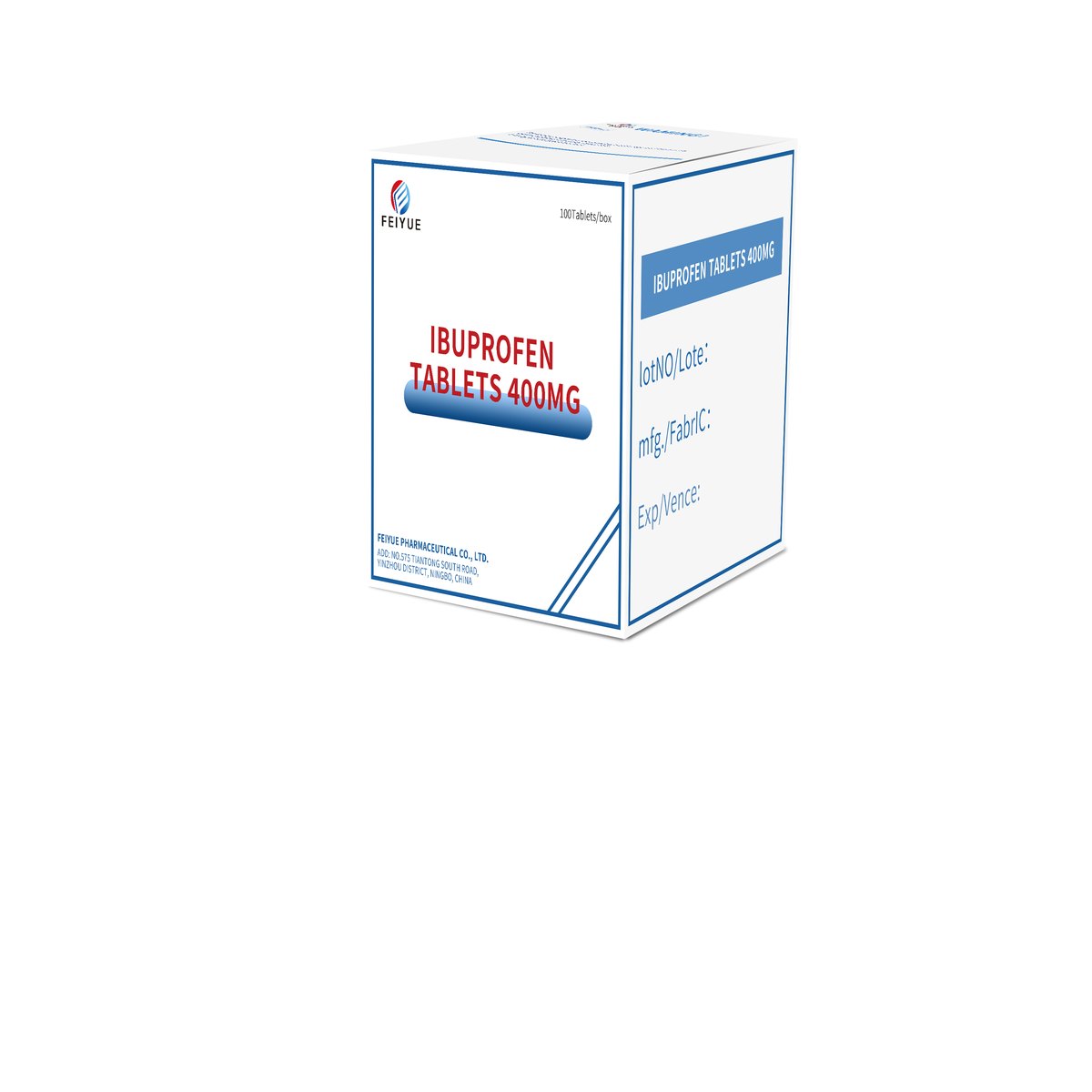 Ibuprofen Tablets 200mg / 400mg / 600mg / 800mg - view 1