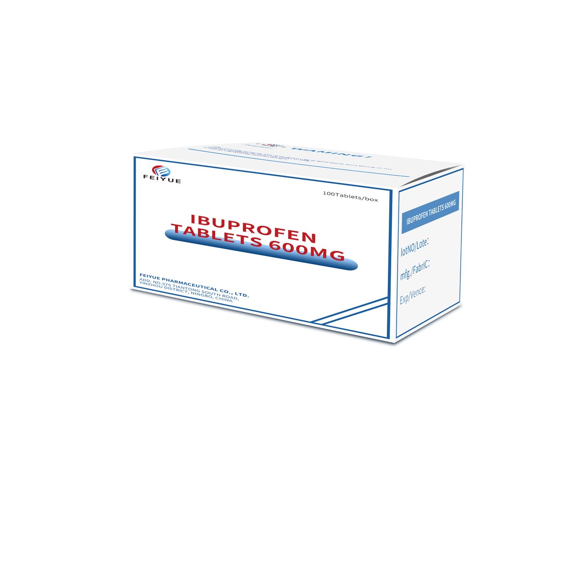 Ibuprofen Tablets 200mg / 400mg / 600mg / 800mg - view 3