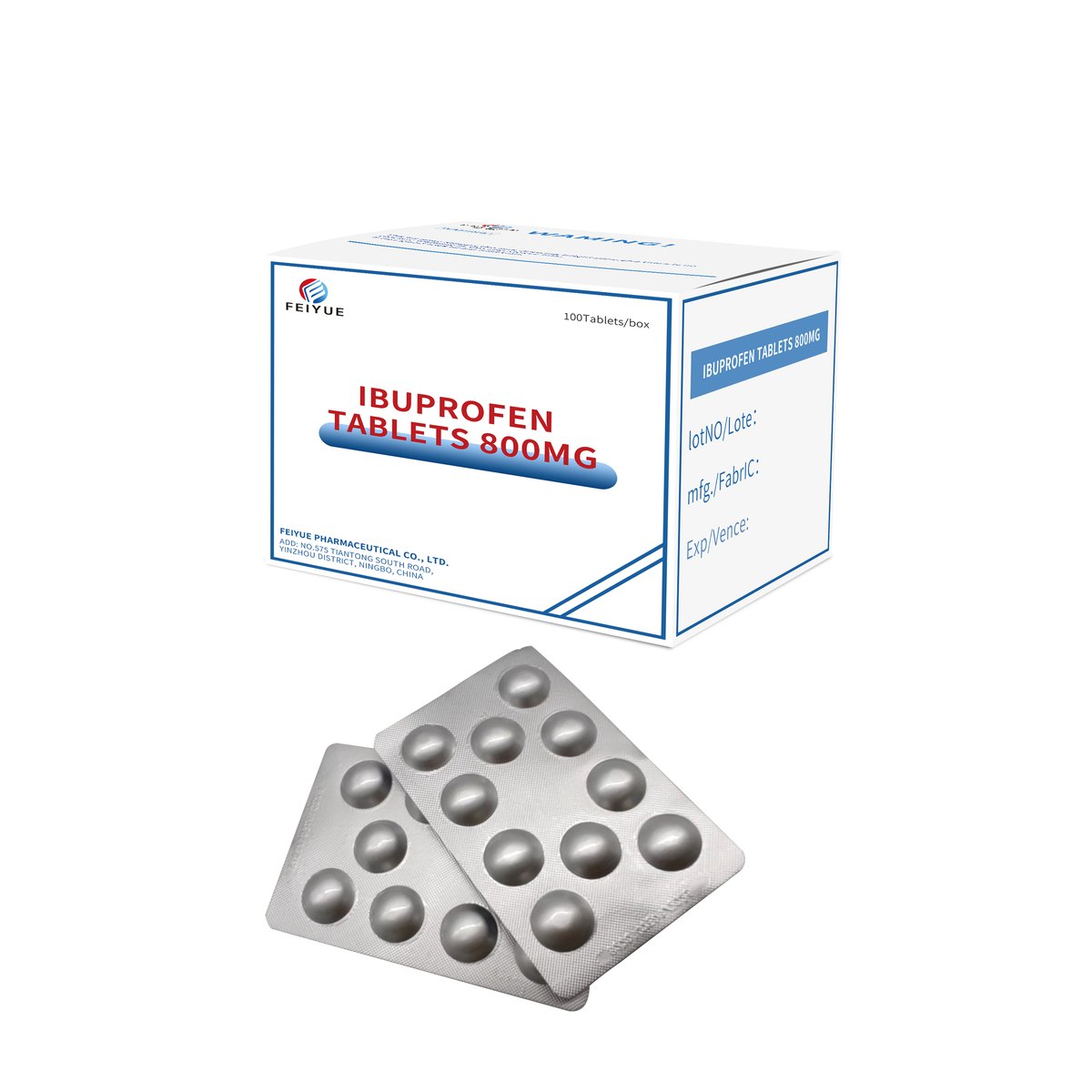 Ibuprofen Tablets 200mg / 400mg / 600mg / 800mg - view 4