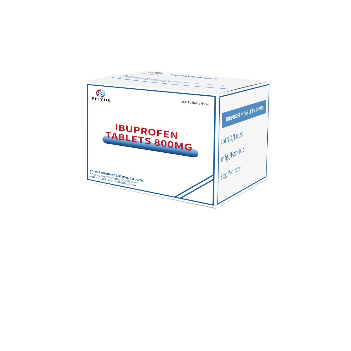 Ibuprofen Tablets 200mg / 400mg / 600mg / 800mg - view 5