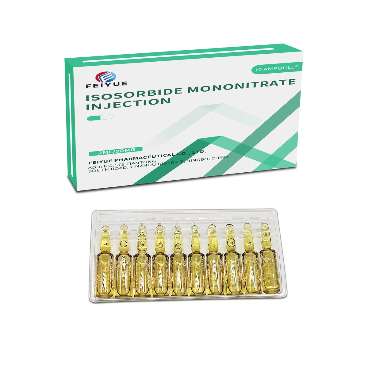 Isosorbide Mononitrate Injection 2ml:20mg / 2ml:25mg - view 3