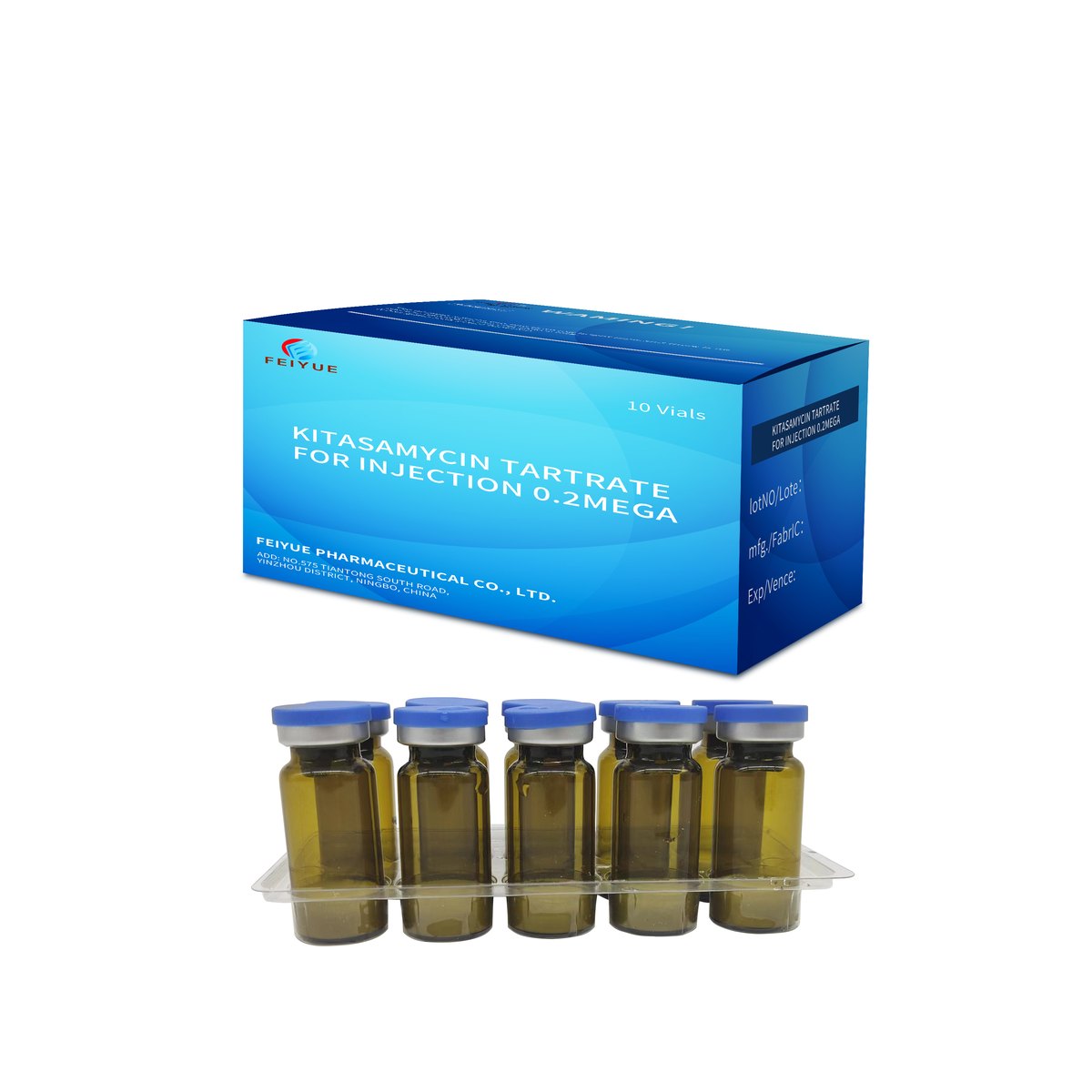 Kitasamycin Tartrate for Injection 0.2mega - view 2
