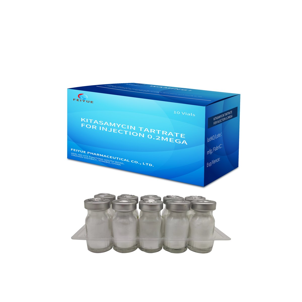 Kitasamycin Tartrate for Injection 0.2mega - view 3