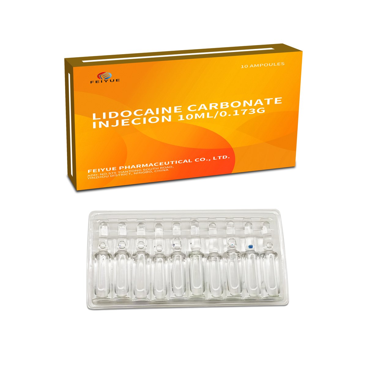 Lidocaine Carbonate Injection 5ml:86.5mg / 10ml:0.173g - view 5