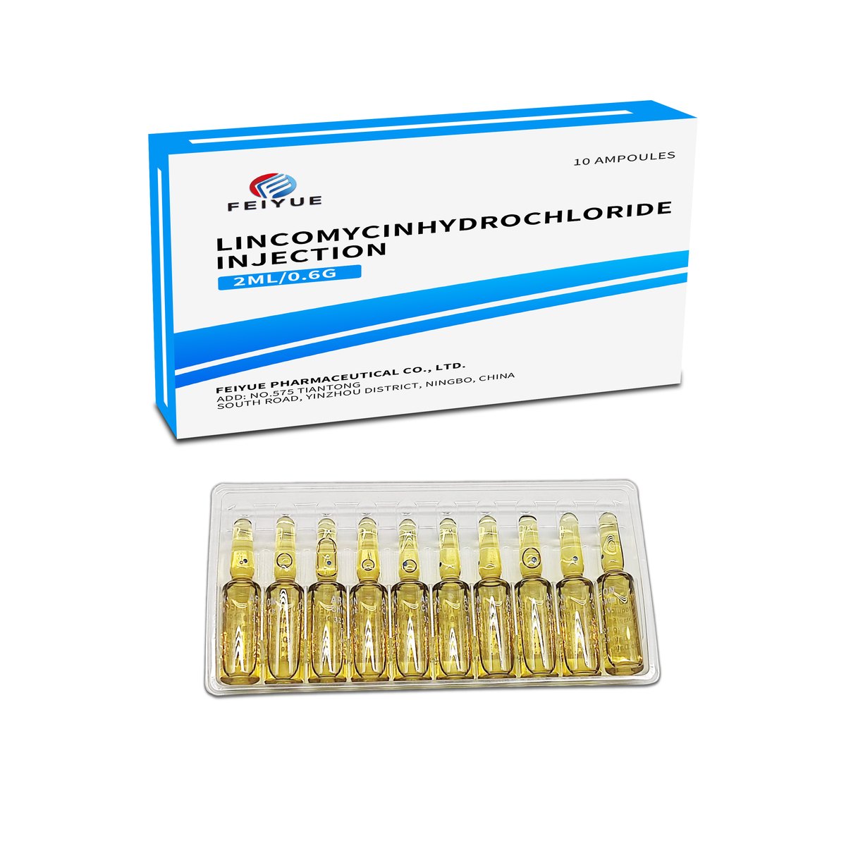 Lincomycin Hydrochloride Injection 1ml:0.3g / 2ml:0.6g / 2ml:600mg - view 4