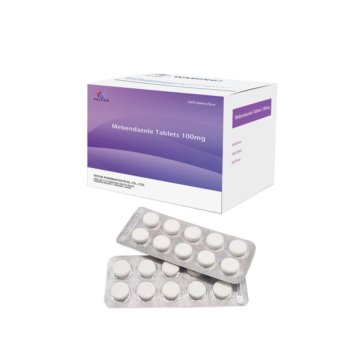 Mebendazole Tablets 100mg / 500mg - view 5