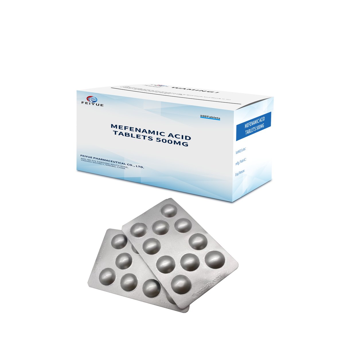 Mefenamic Acid Tablets 500mg - view 3