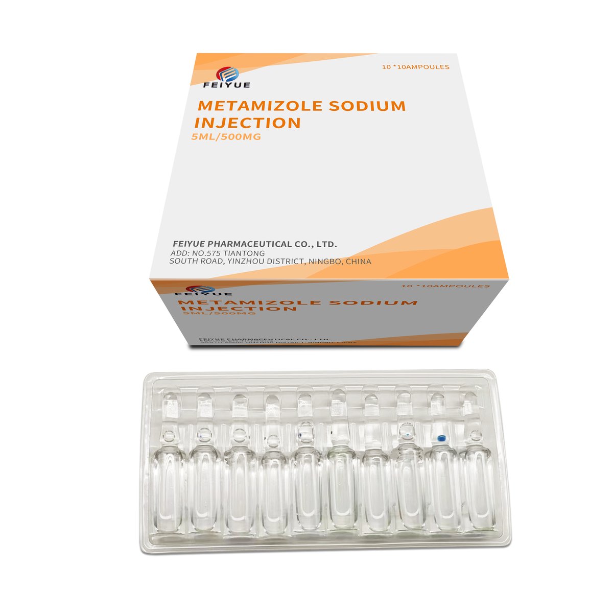 Metamizole Sodium Injection 2ml:500mg / 2ml:1g / 5ml:0.5g / 5ml:2.5g