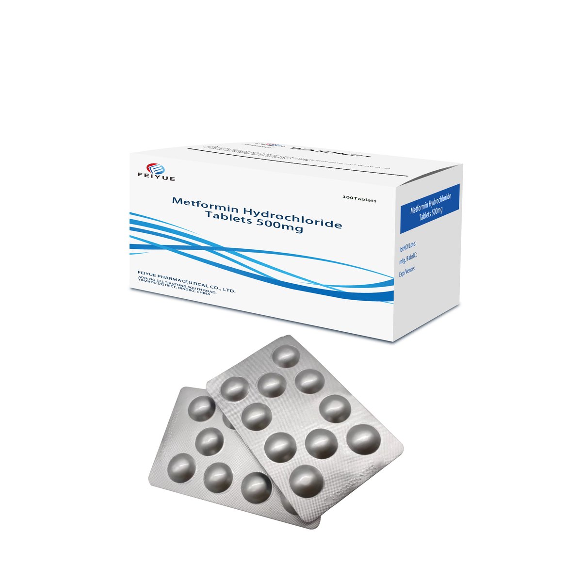 Metformin Hydrochloride Tablets 250mg / 500mg - view 5