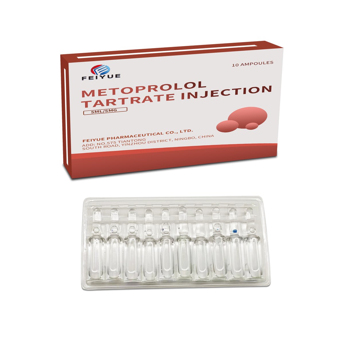 Metoprolol Tartrate Injection 5ml:5mg - view 1