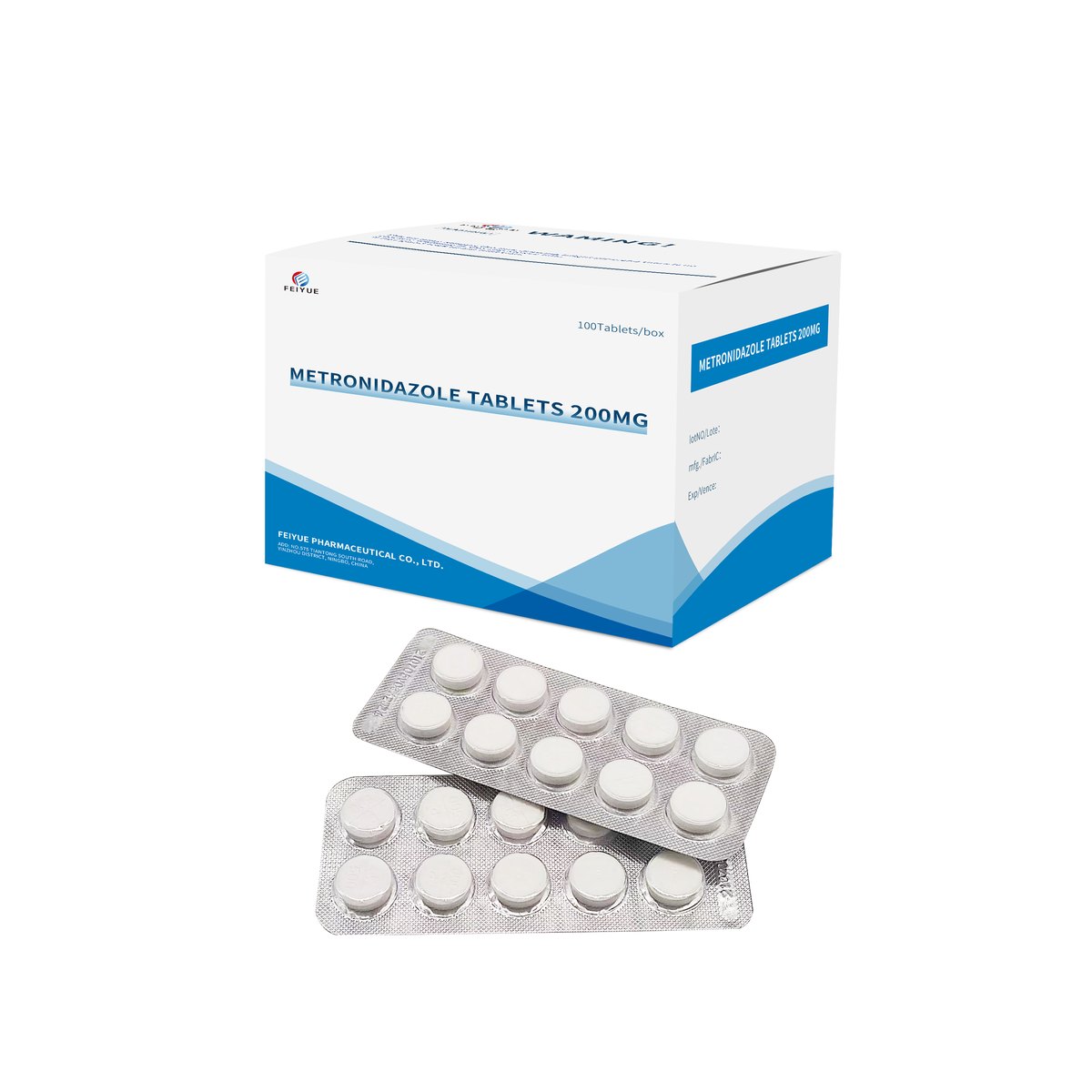 Metronidazole Tablets 200mg / 250mg / 400mg / 500mg