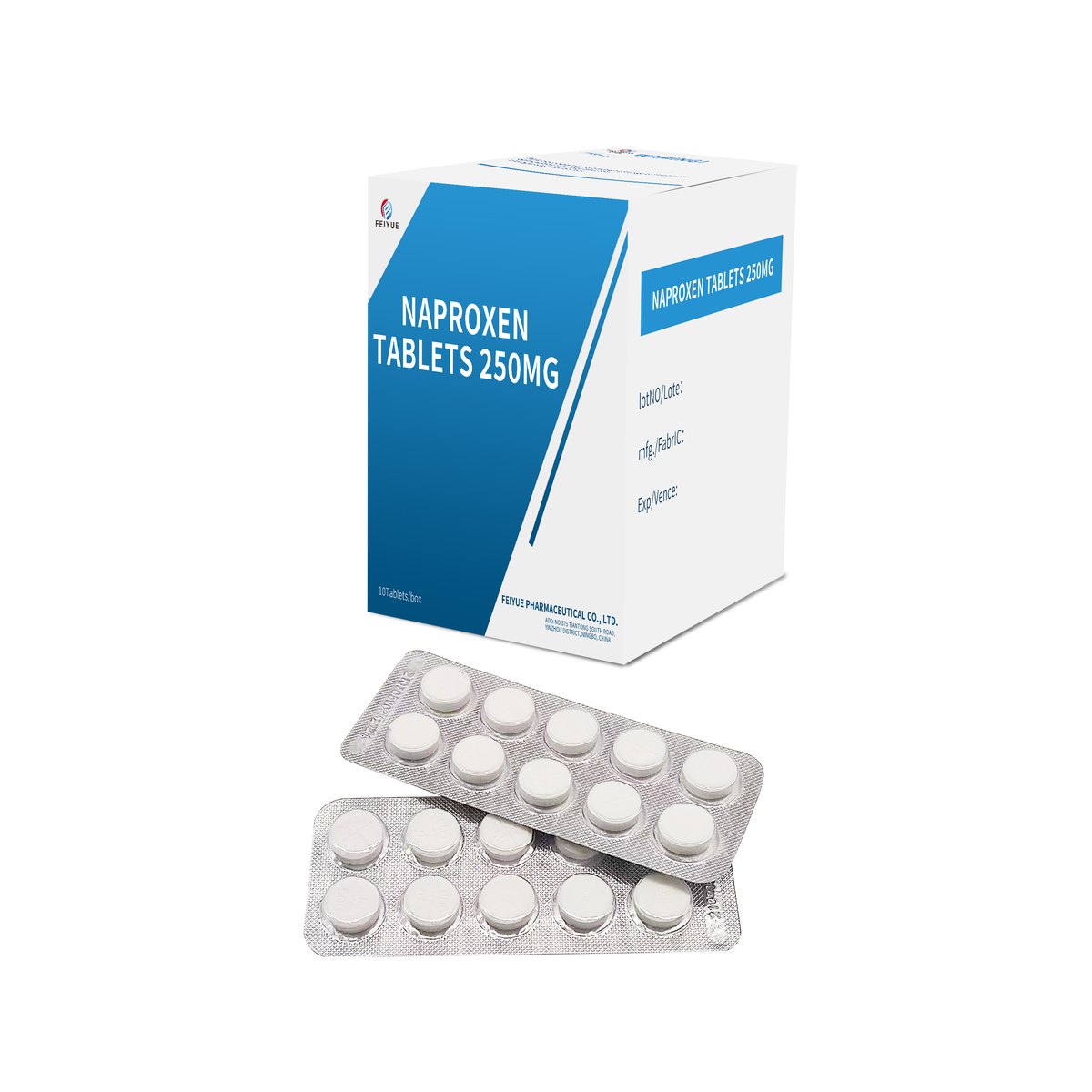 Naproxen Tablets 250mg / 500mg - view 1