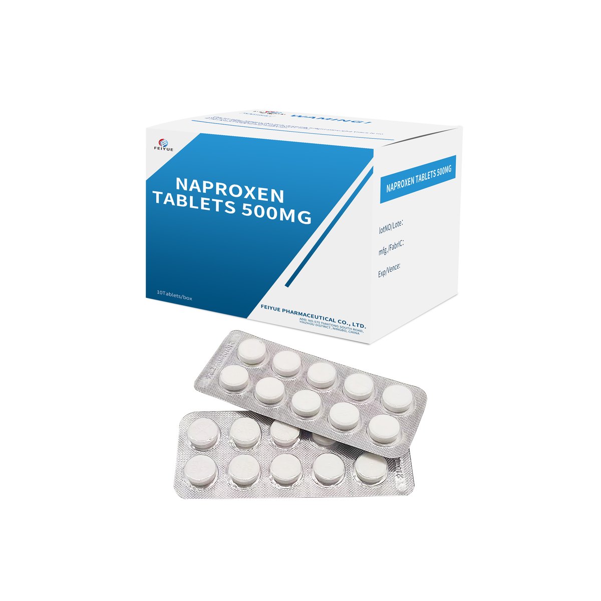 Naproxen Tablets 250mg / 500mg - view 3