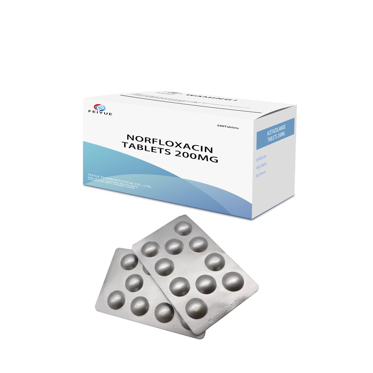 Norfloxacin Tablets 200mg / 400mg - view 2