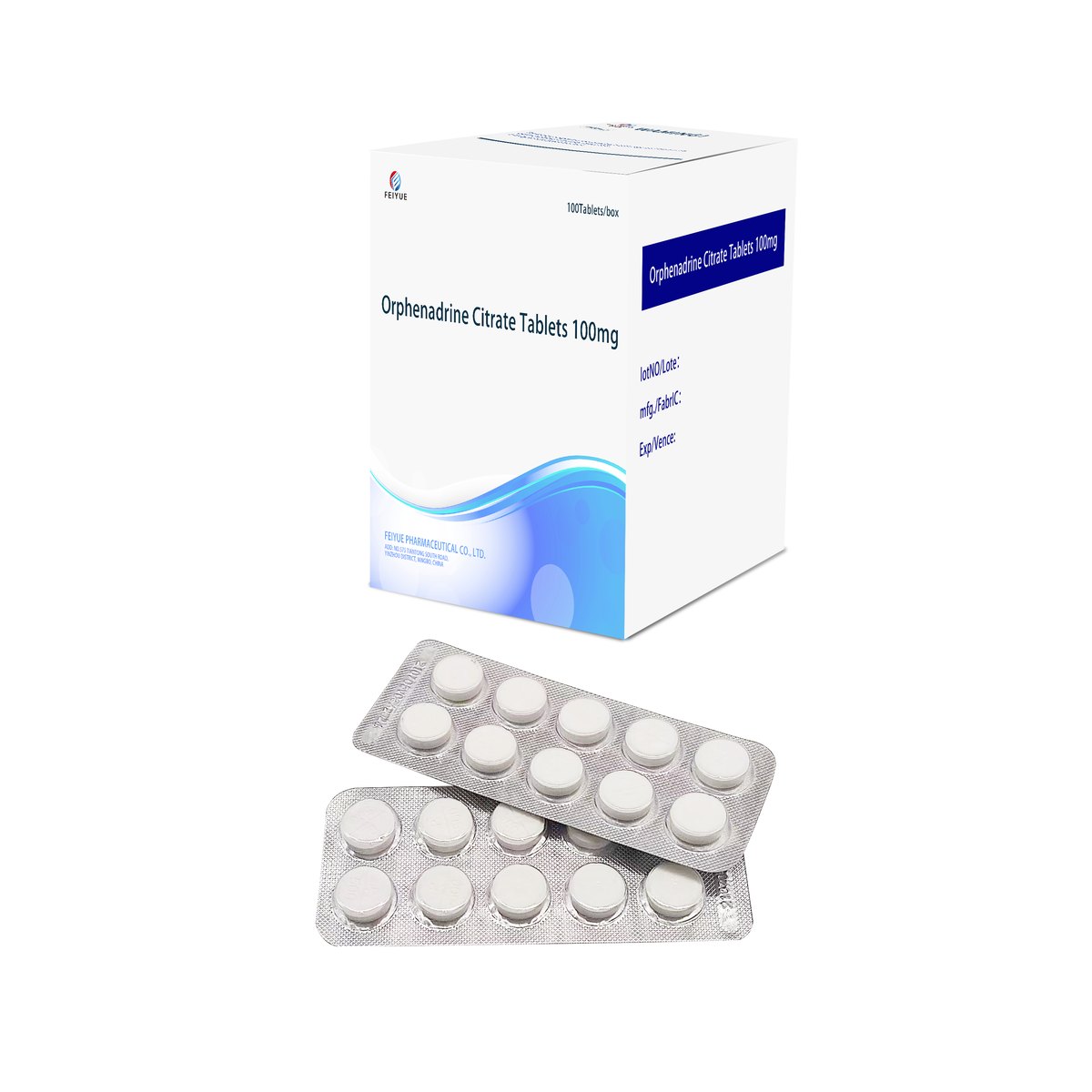 Orphenadrine Citrate Tablets 100mg - view 1