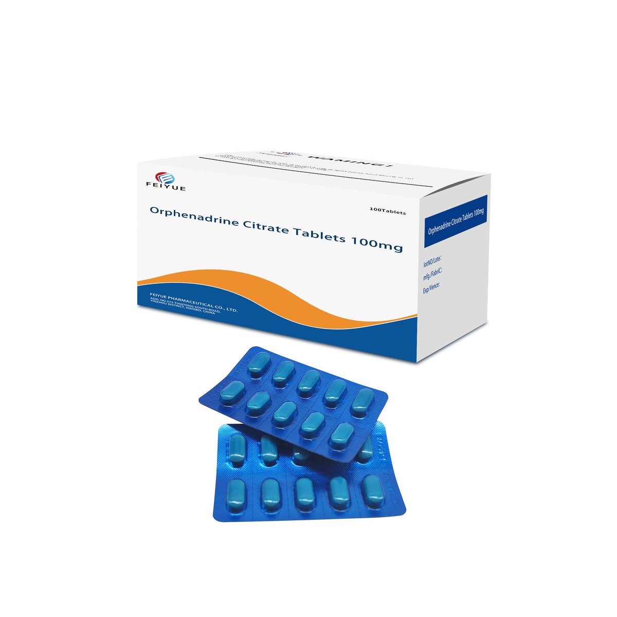 Orphenadrine Citrate Tablets 100mg - view 3