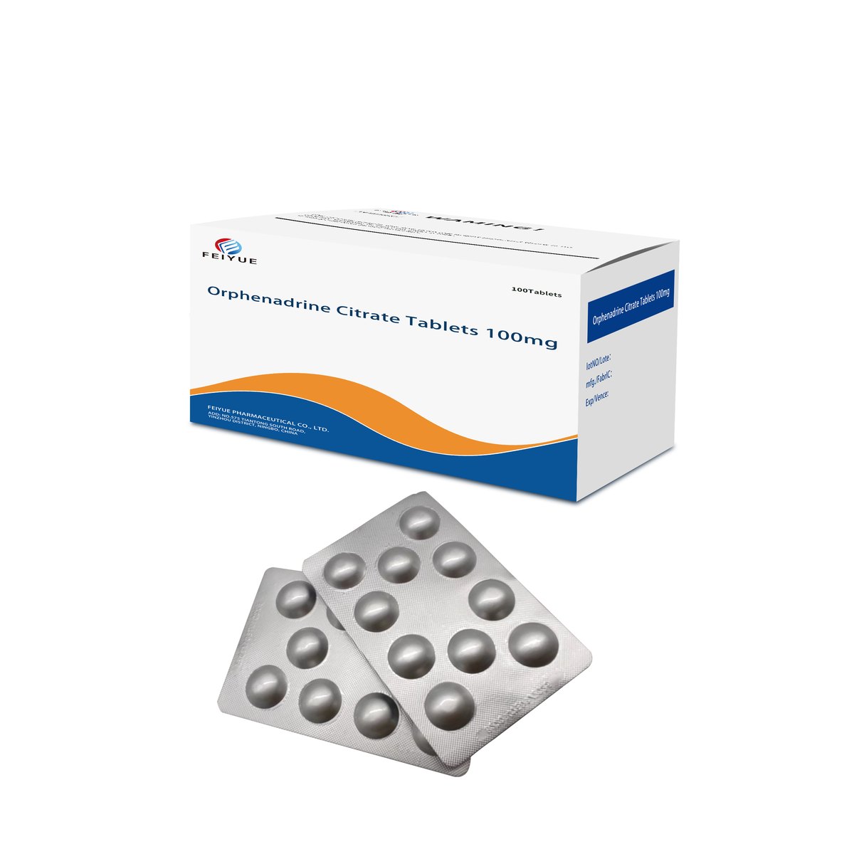Orphenadrine Citrate Tablets 100mg - view 4