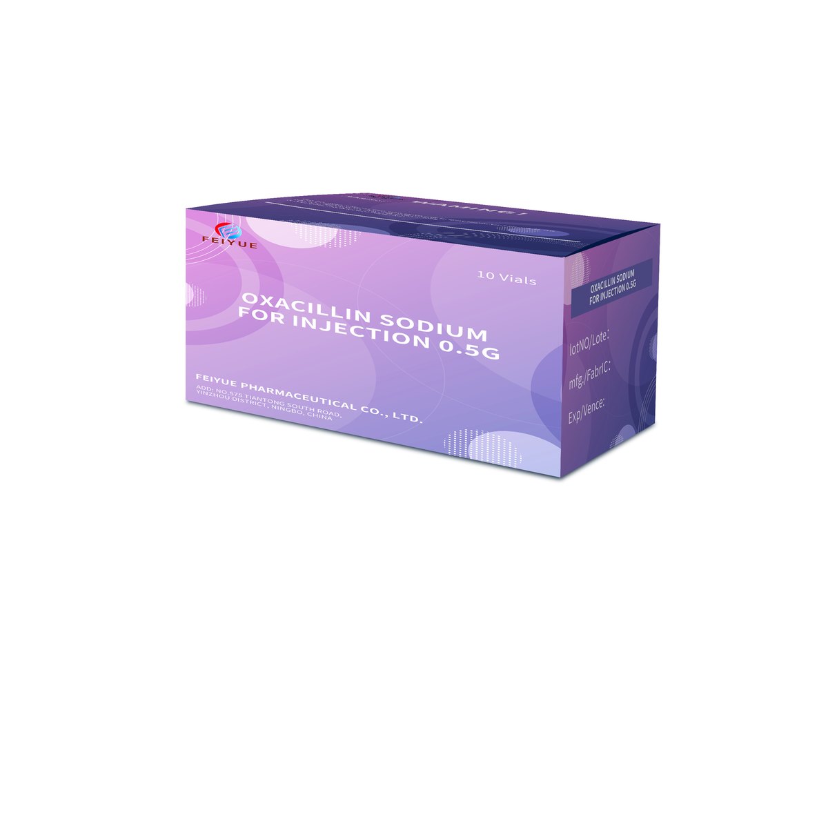 Oxacillin Sodium for Injection 0.5g / 1g - view 1
