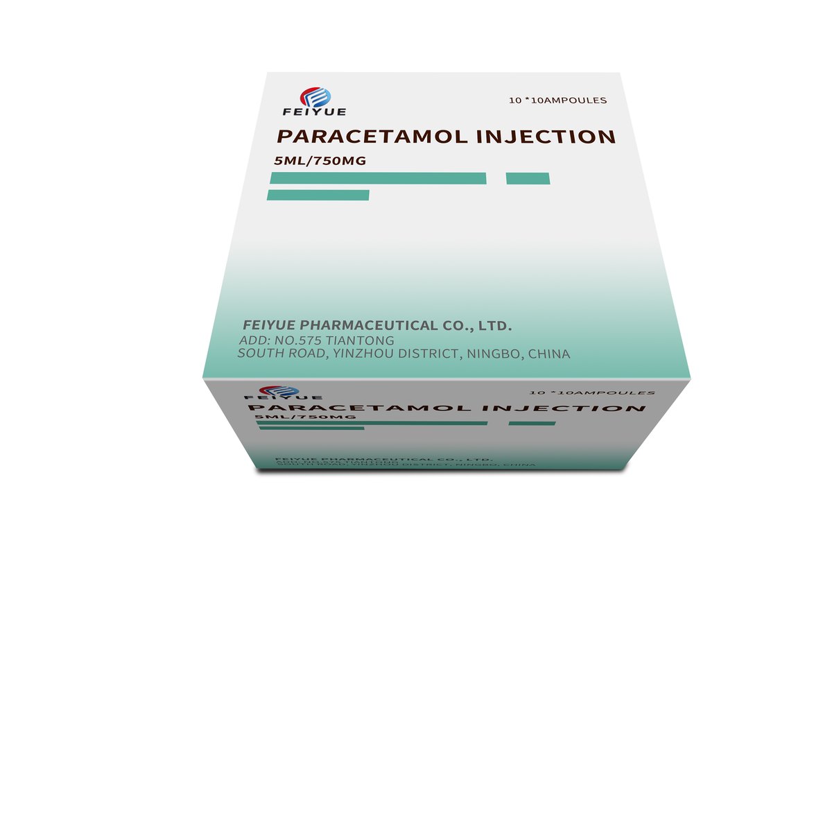 Paracetamol Injection 2ml:300mg / 5ml:375mg / 5ml:750mg / 10ml:1500mg - view 2