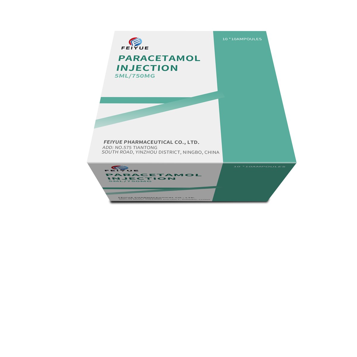 Paracetamol Injection 2ml:300mg / 5ml:375mg / 5ml:750mg / 10ml:1500mg - view 5