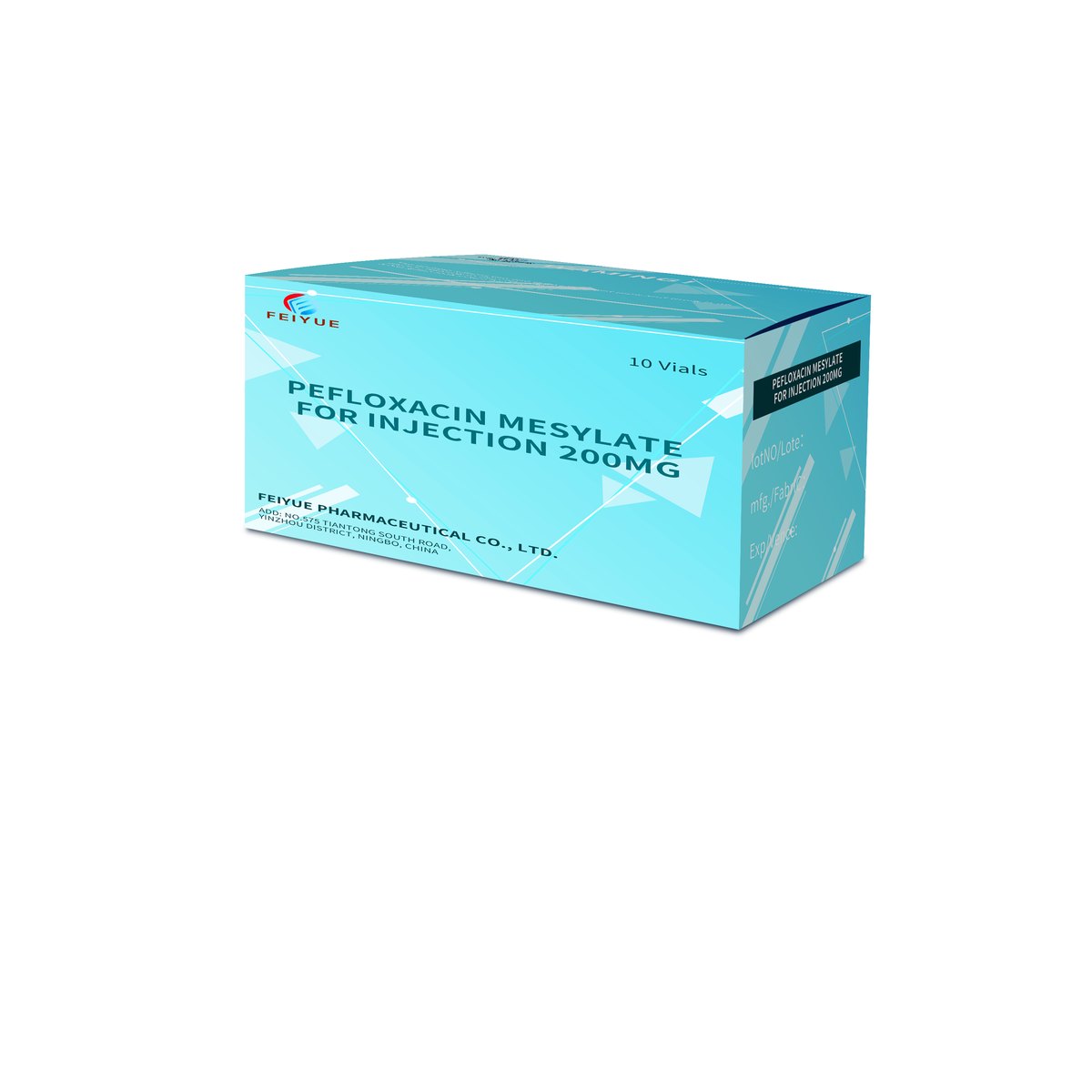 Pefloxacin Mesylate for Injection 0.2g / 0.4g - view 2