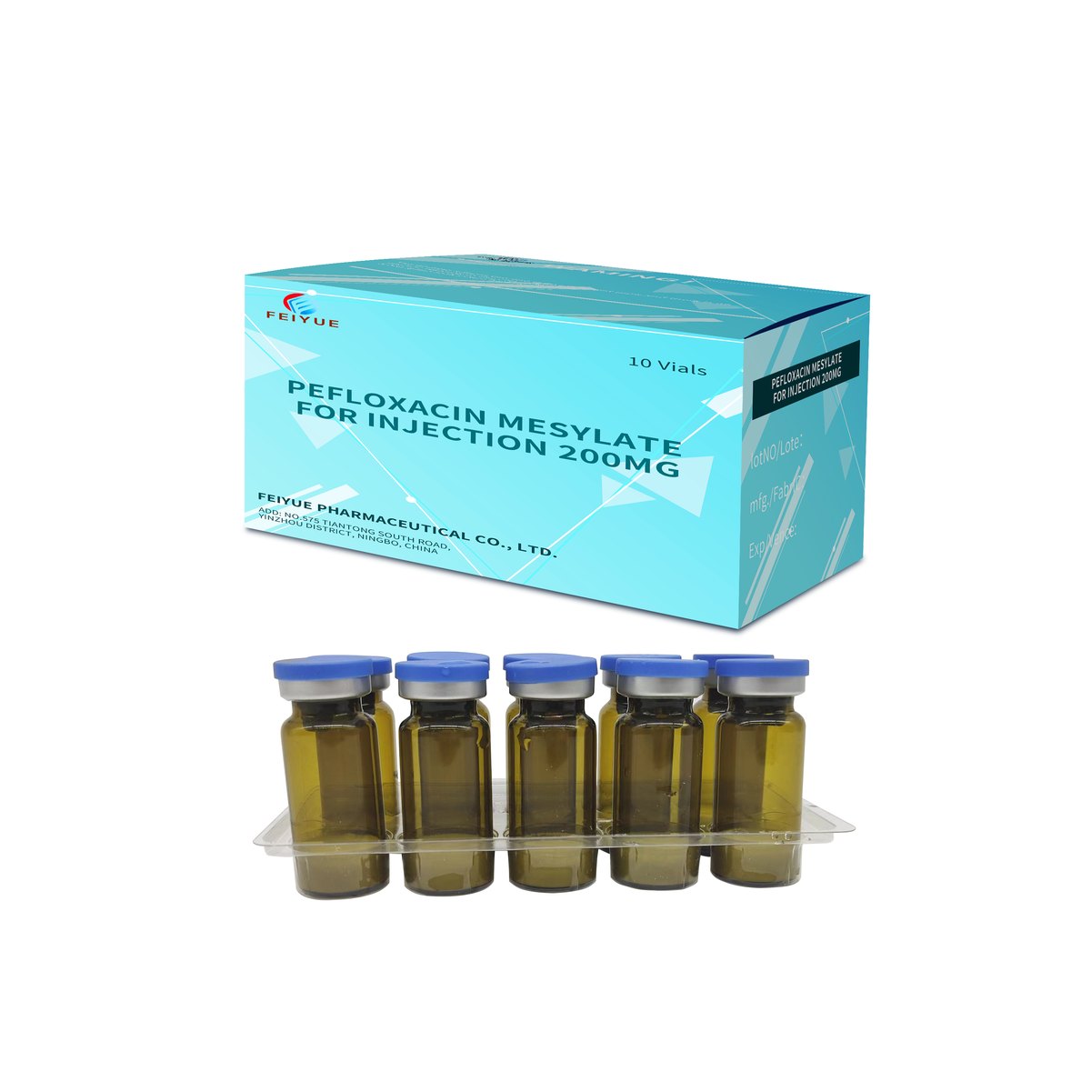 Pefloxacin Mesylate for Injection 0.2g / 0.4g - view 3