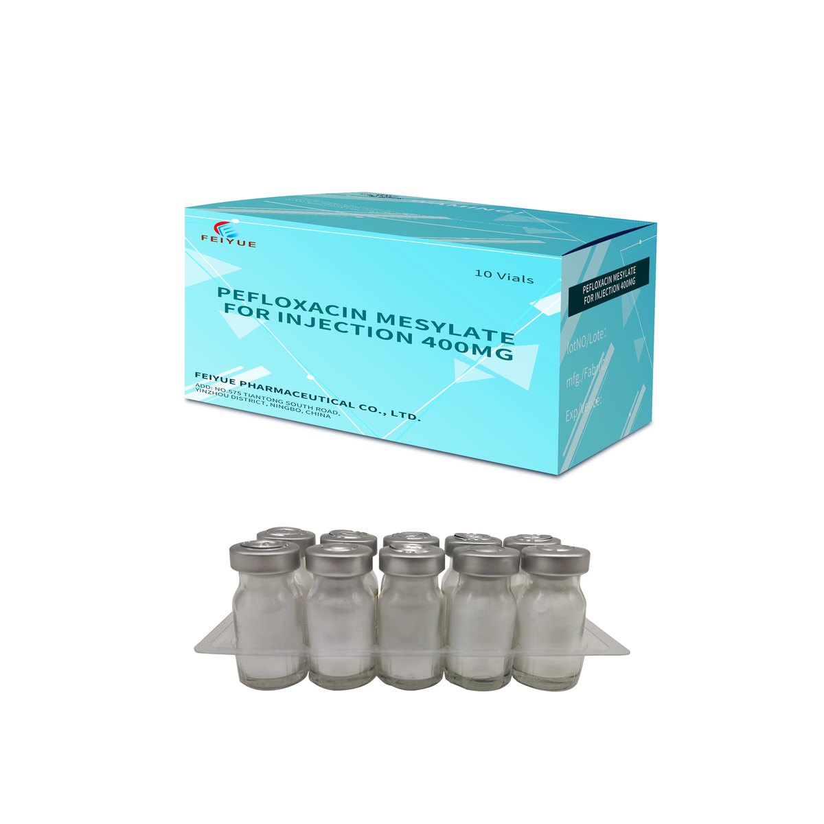Pefloxacin Mesylate for Injection 0.2g / 0.4g - view 4