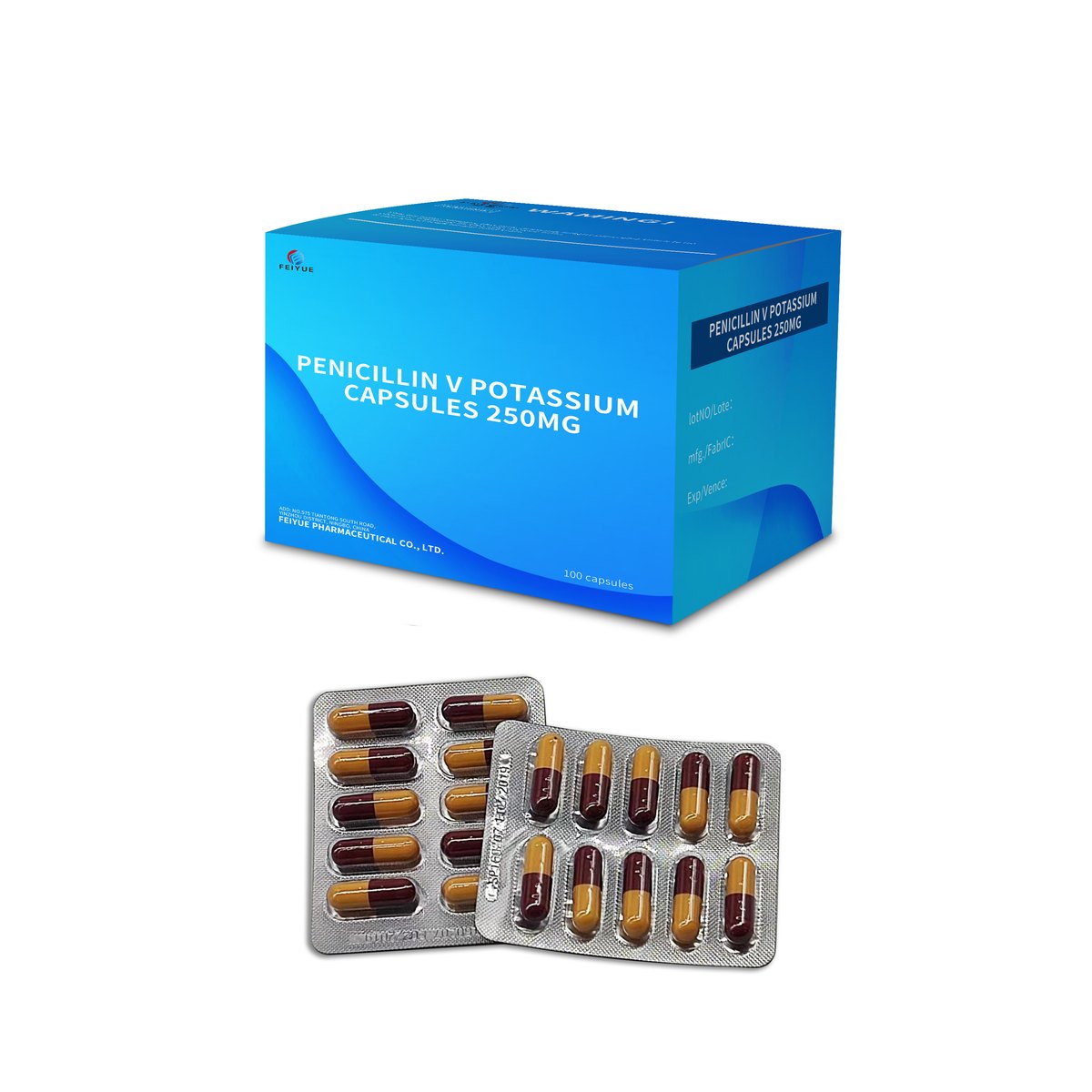 Penicillin V Potassium Capsules 250mg