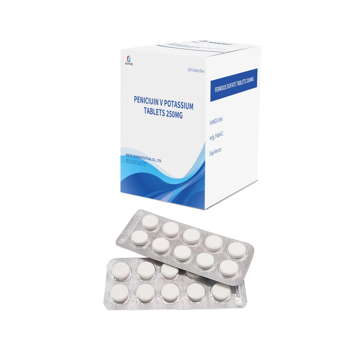 Penicillin V Potassium Tablets 250mg - view 1