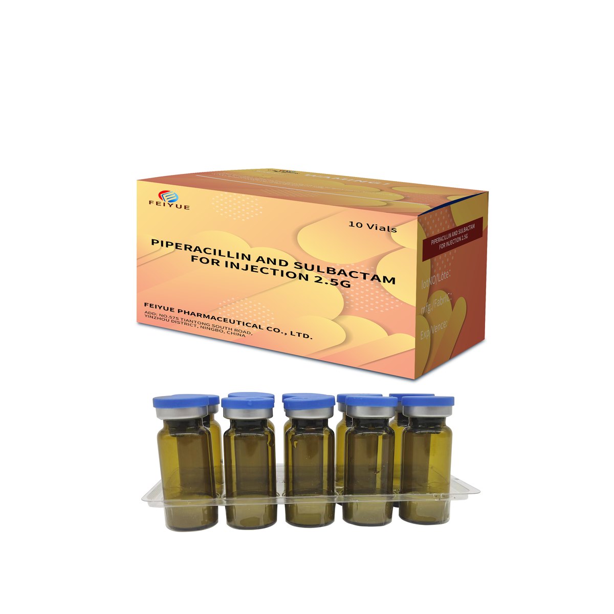 Piperacillin Sodium and Sulbactam Sodium for Injection 1.25g / 2.5g