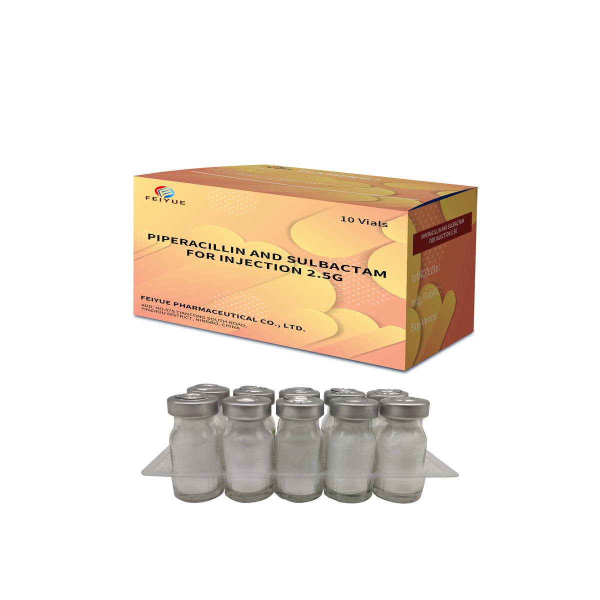 Piperacillin Sodium and Sulbactam Sodium for Injection 1.25g / 2.5g - view 4