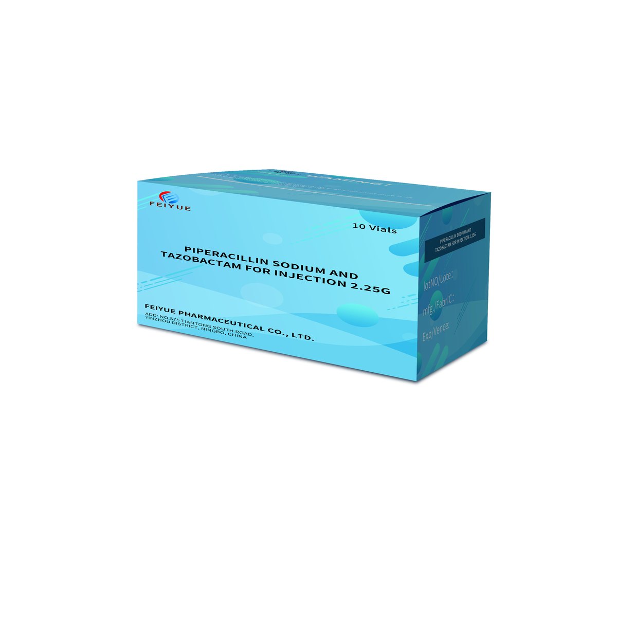 Piperacillin Sodium and Tazobactam Sodium for Injection 1.125g / 2.25g / 4.5g - view 1