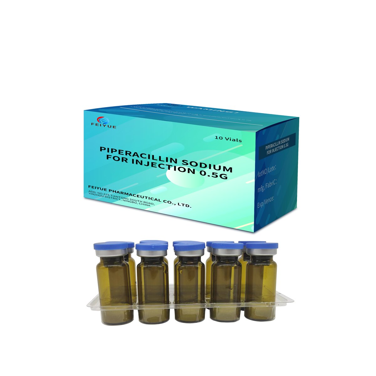 Piperacillin Sodium for Injection 0.5g / 2g - view 3