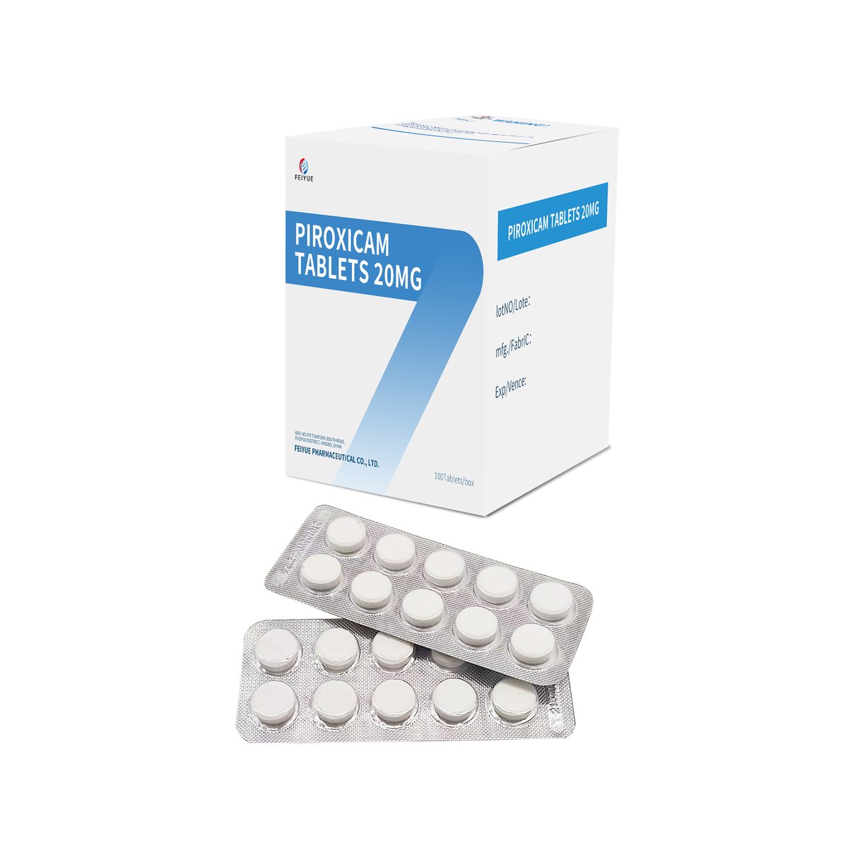 Piroxicam Tablets 20mg - view 1