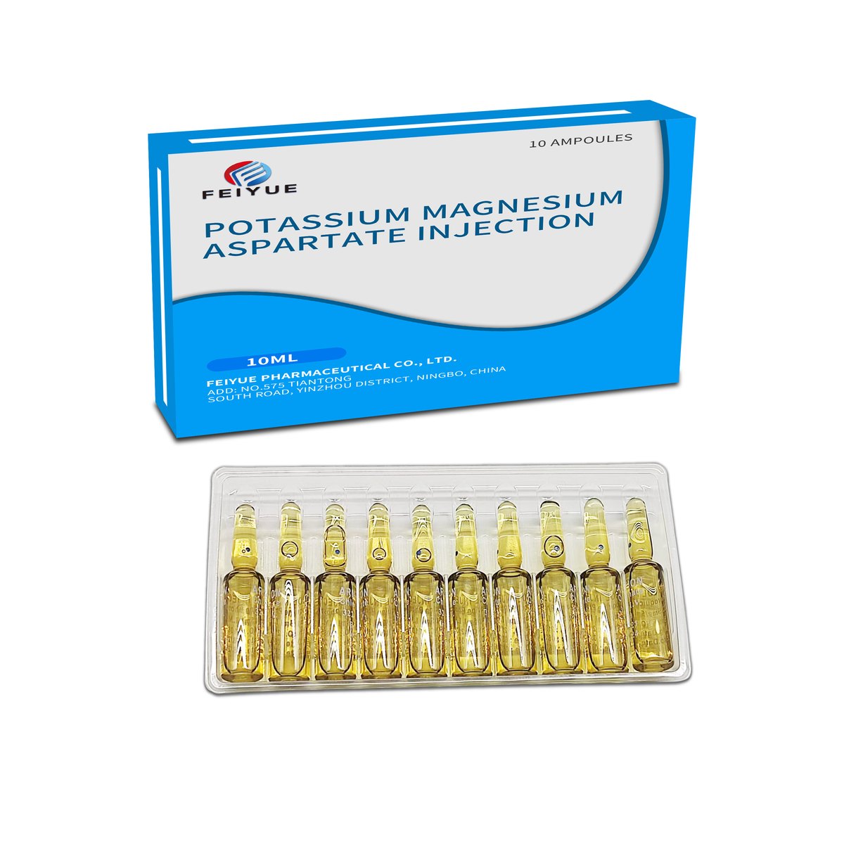 Potassium Magnesium Aspartate Injection 10ml - view 1