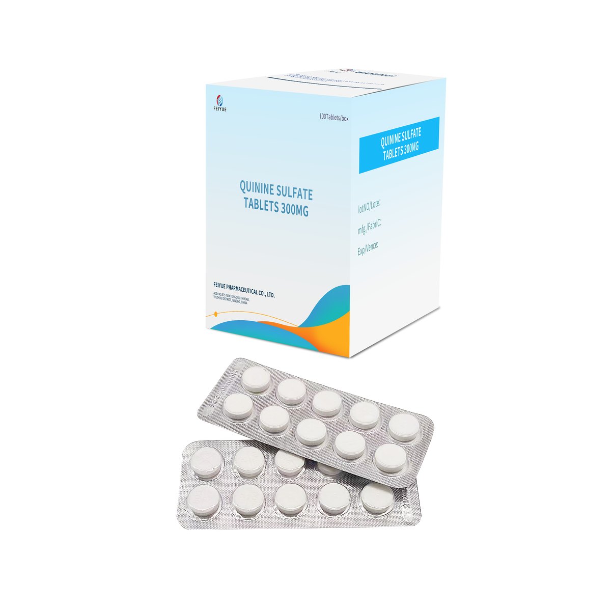 Quinine Sulfate Tablets 100mg / 200mg / 300mg - view 1