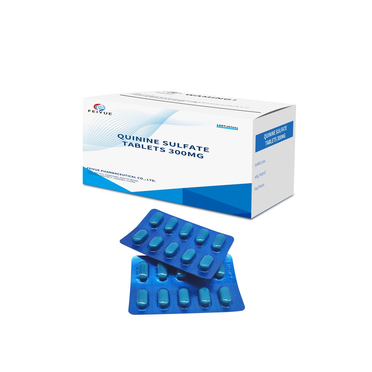 Quinine Sulfate Tablets 100mg / 200mg / 300mg - view 3