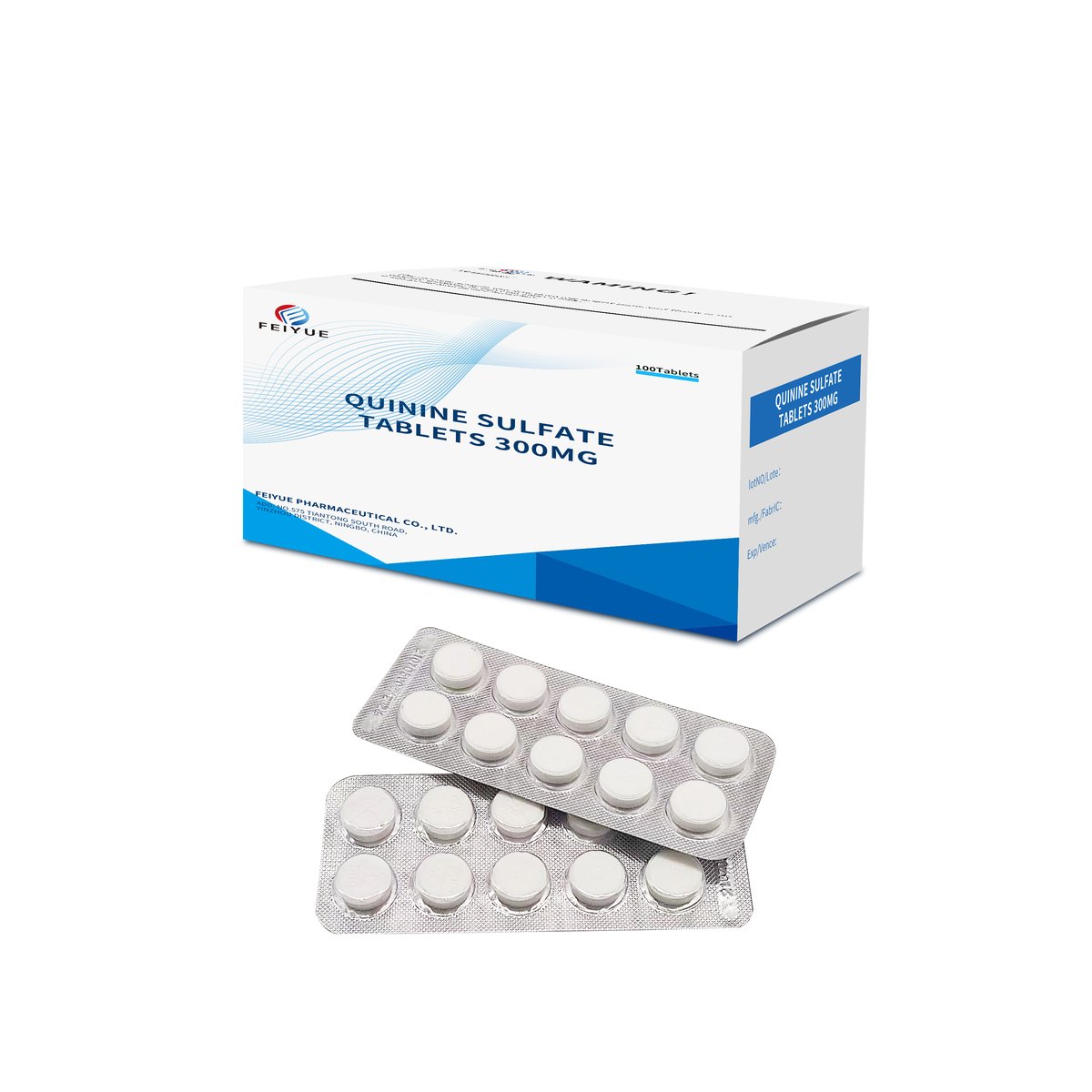 Quinine Sulfate Tablets 100mg / 200mg / 300mg - view 4
