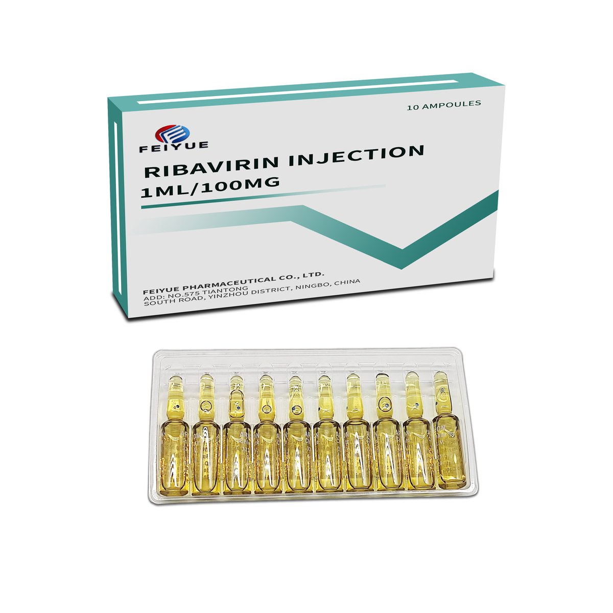 Ribavirin Injection 1ml:100mg / 2ml:0.25g
