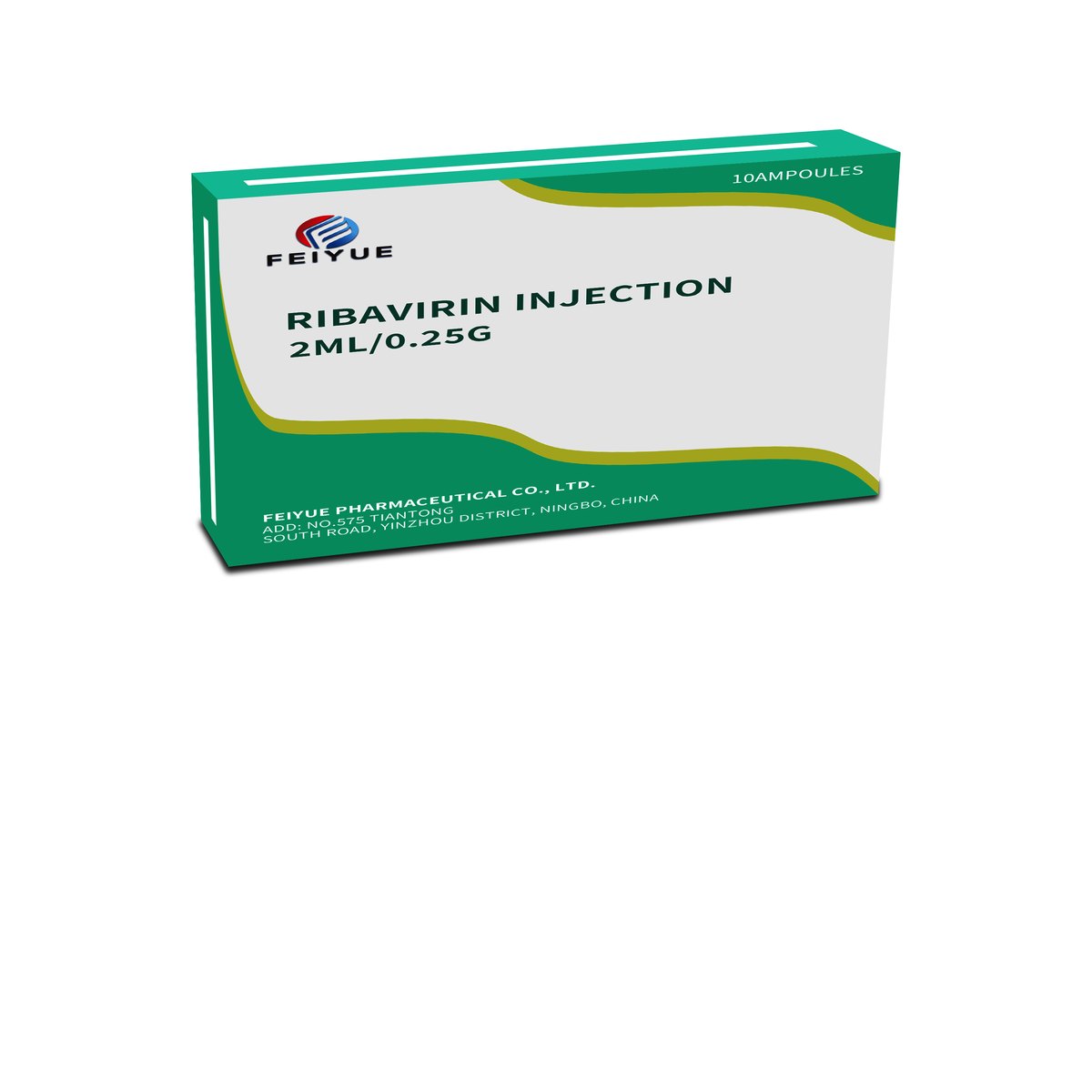 Ribavirin Injection 1ml:100mg / 2ml:0.25g - view 4