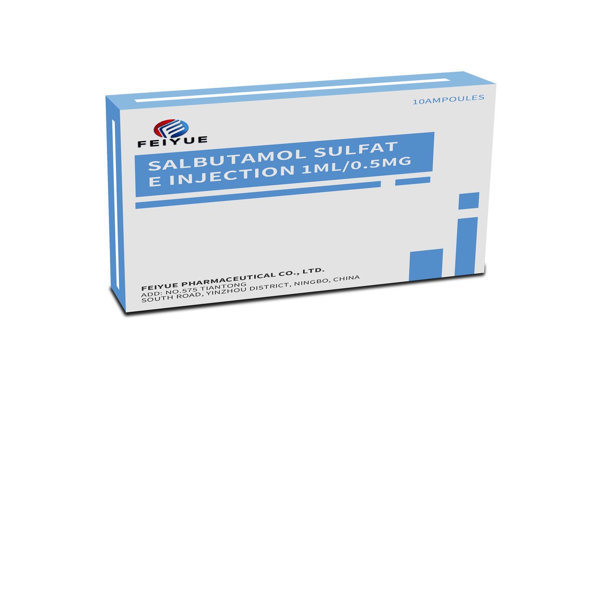 Salbutamol Sulfate Injection 1ml:0.5mg - view 3