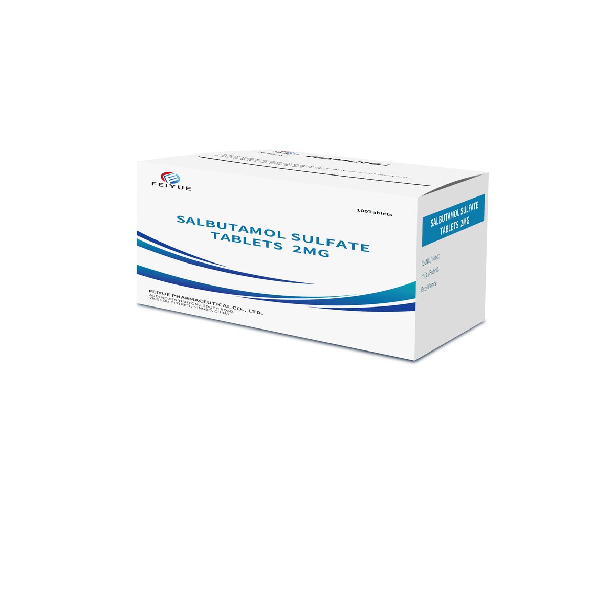 Salbutamol Sulfate Tablets 2mg / 4mg - view 4