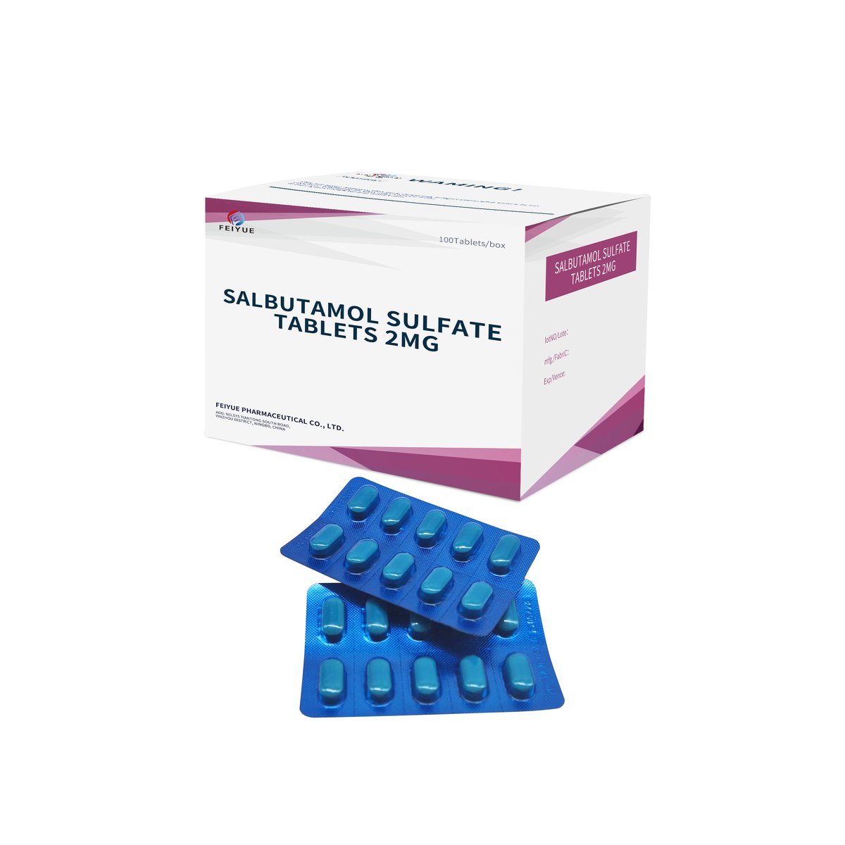 Salbutamol Sulfate Tablets 2mg / 4mg - view 5