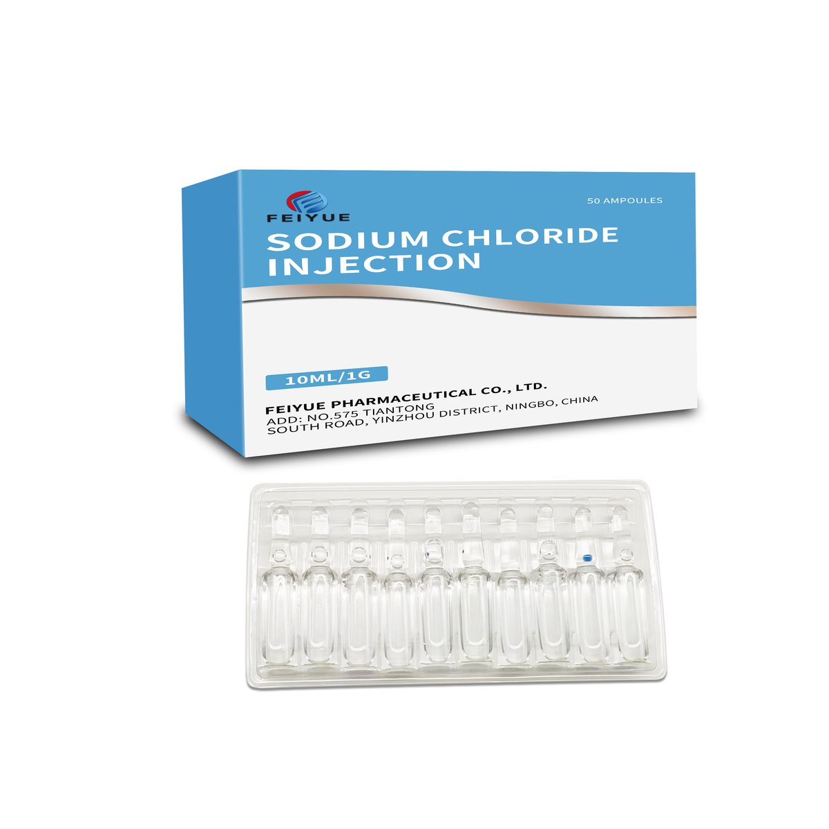 Sodium Chloride Injection 50ml:0.45g / 100ml:0.9g / 250ml:2.25g / 500ml:4.5g