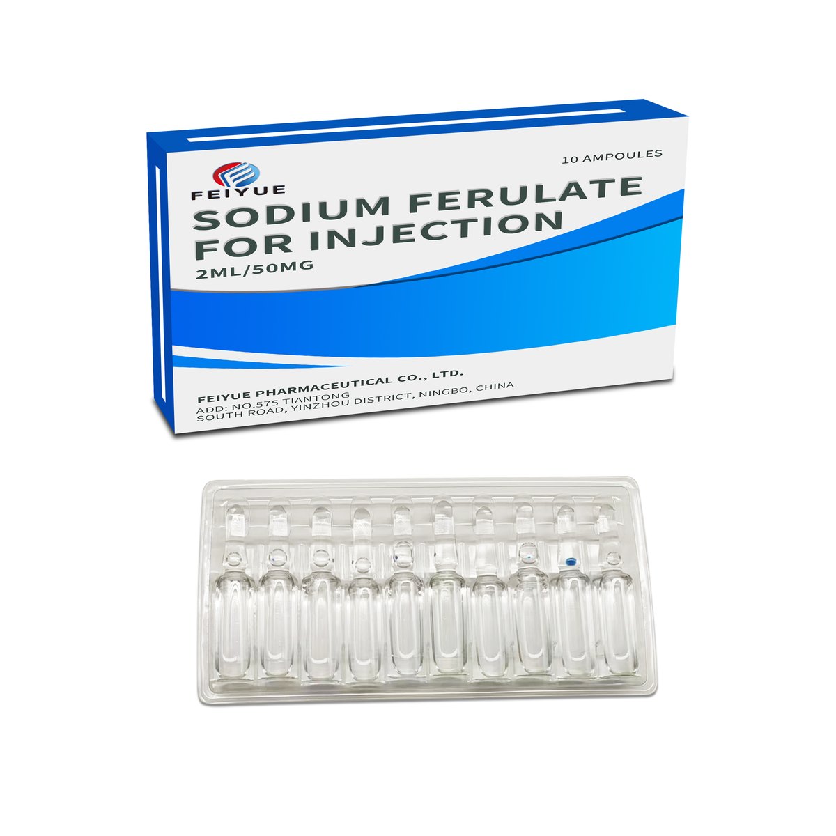 Sodium Ferulate Injection 2ml:50mg / 5ml:100mg - view 1