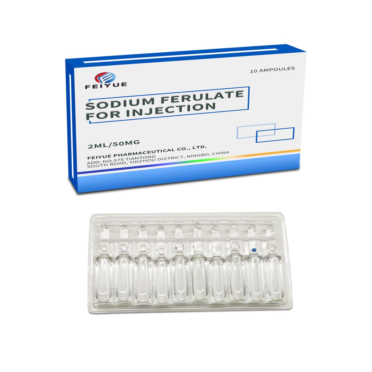 Sodium Ferulate Injection 2ml:50mg / 5ml:100mg - view 3