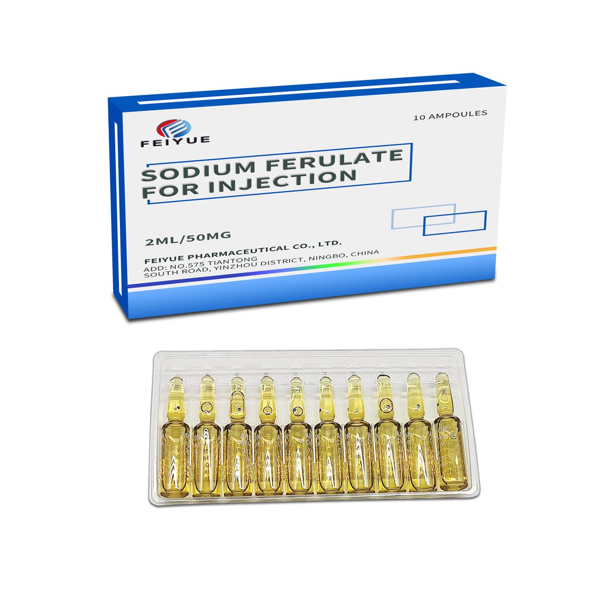 Sodium Ferulate Injection 2ml:50mg / 5ml:100mg - view 4