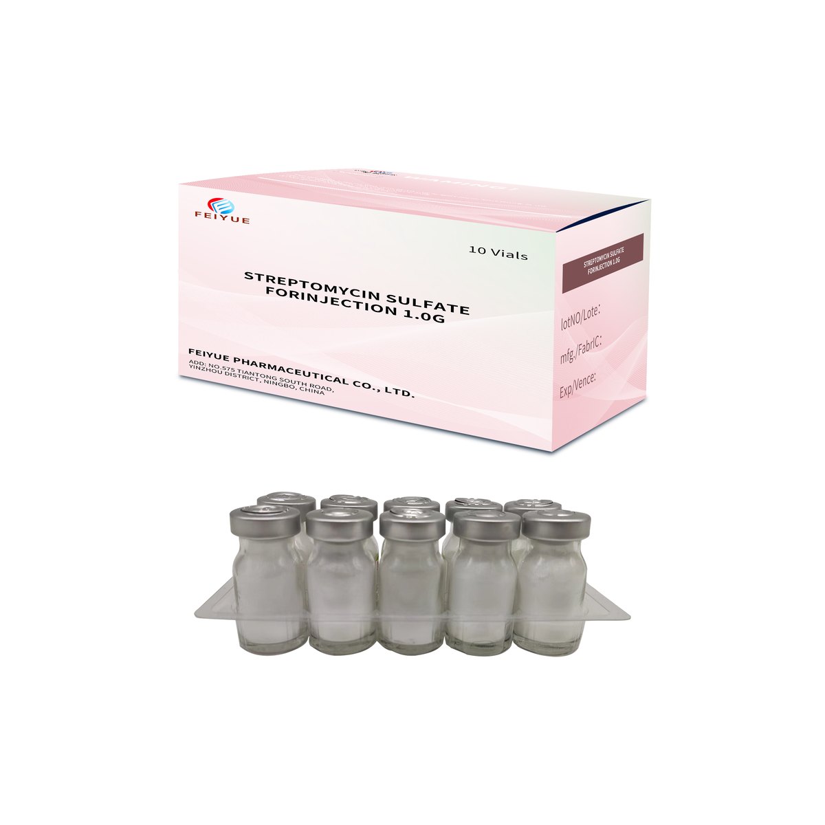 Streptomycin Sulfate for Injection 1g / 5g