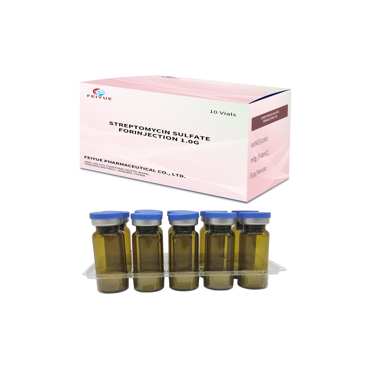 Streptomycin Sulfate for Injection 1g / 5g - view 3